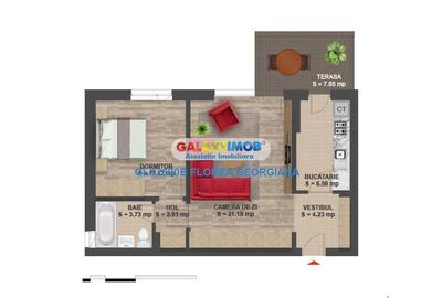 Apartament 2 camere de vanzare Greenfield Residence - 16