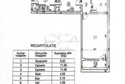 Ap 3 camere - decomandat- renovat integral- vizavi de Grand Arena - 7