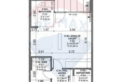 Garsonieră decomandată, mobilată în Dobroești