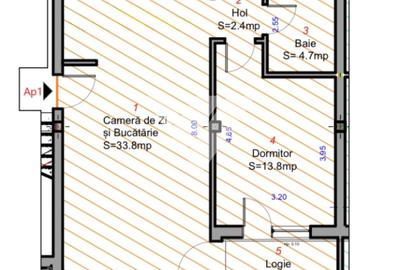 Apartament 2 camere decomandat LA CHEIE intabulat in Selimbar Sibiu - 6