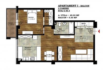 Apartament 2 Camere (I) | Bloc Nou | Lift | Salca – Universitatii - 10