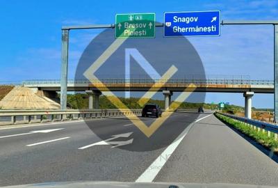 Teren 9Ha -> 16Ha Ha Intravilan , Exit A3 Snagov Ghermanesti Bucuresti-Ploiesti - 1