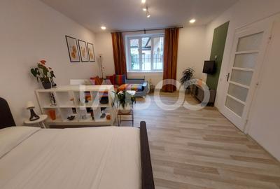 Garsonieră nedecomandată, mobilată în Orașul de Jos