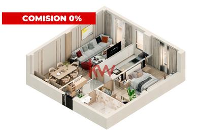 Apartament 2 camere 60 mp utili | Bloc nou | Parcare | 99.000€ | Valea Lupului - 1