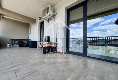 Apartament cu 2 camere, 2 terase (42mp), bloc cu lift, parcare - 15