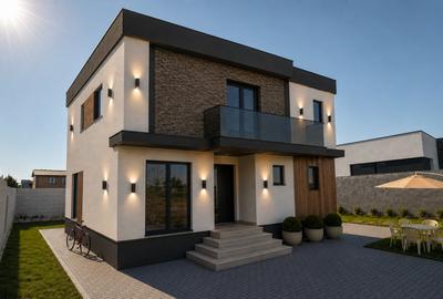 Casă individuală cu 5 camere în Cumpăna
