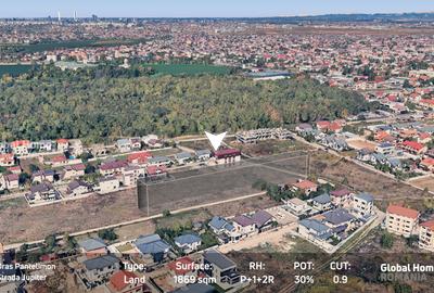 Teren Dezvoltare | 1.869 mp | PUD Aprobat | Str. Jupiter - Pantelimon IF - 3