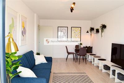Apartament cu 2 camere decomandat, mobilat în Băneasa