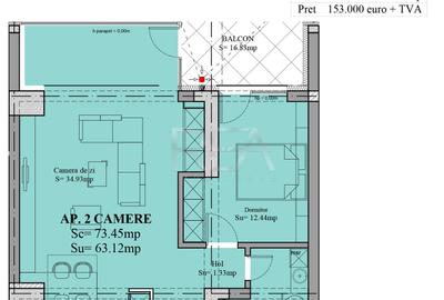 2 Camere - Sebastian - Predare in 2027 - 2