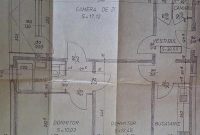 Apartament 3 camere, 60 mp total, etaj 1, bloc reabilitat, Favorit - 8