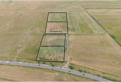 Teren agricol extravilan de 41025 mp, în Periferie