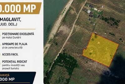 Teren agricol extravilan de 10000 mp, în Maglavit