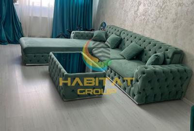 Apartament cu 2 camere decomandat, mobilat în Metalurgiei
