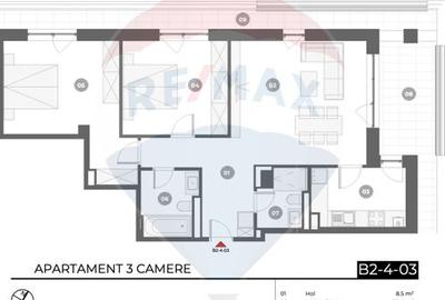 3 Camere MetroCity Urban Living, Apartamente noi în Sector 1 - 2