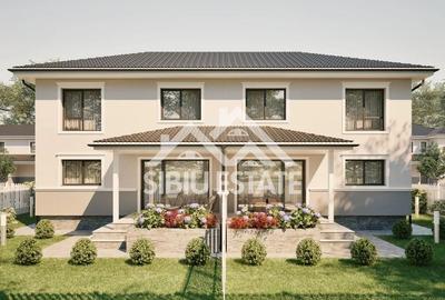 Duplex modern cu 4 camere, 102 mp – oază de liniște aproape de orașul Sibiu - 1