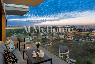 Apartament cu 3 camere decomandat, mobilat în Barbu Văcărescu