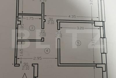 Apartament cu 3 camere decomandat, mobilat în Baza 3