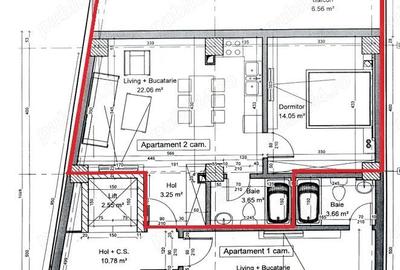 Apartament de închiriat 2 camere, 5 minute parc Herestrau - 10