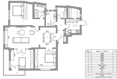 ARMENEASCA - Mantuleasa 5 camere renovat lux liber - 13