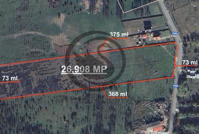 Teren intravilan de vanzare | 26.908 MP | Iedera de jos | Comision 0% - 1