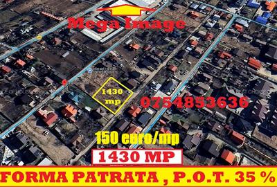 C.U.G .-MEGA IMAGE  1430 MP , Str. fundac Cicoarei , 1430 mp , forma patrata - 3