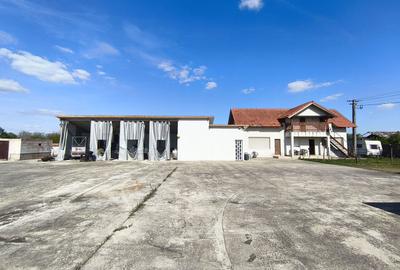 Casa cu 4 camere cu teren de 14,340 mp + platforma de beton cu hala - 1