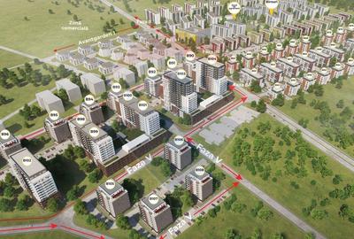 Apartament 3 camere Maurer Avantgarden 3 – Faza V - Comision 0 - 3