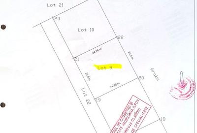 Teren Construcții intravilan de 581 mp, în Corbeanca