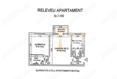 Apartament 2 camere Pacurari - 1