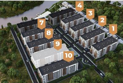 Apartament cu 3 camere decomandat în Central