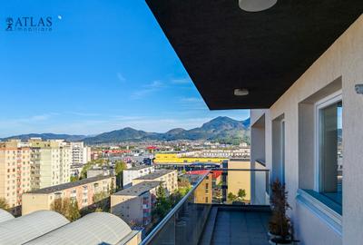 3 camere decomandat, terasă panoramică, et. 10/10, 2 bai, parcare, Urban Plaza - 1