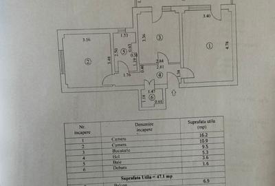 - Apartament 2 camere, confort 1 decomandat, zona Plantelor - 7