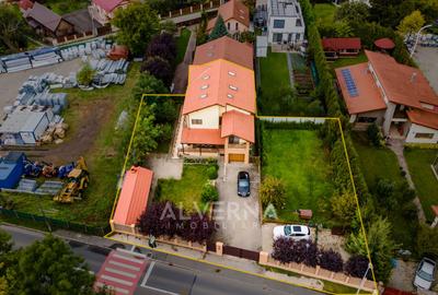 Casa individuala 268mp | 4 dormitoare + studio | 1100mp teren | Faget - 41