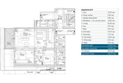 APARTAMENT LUX 3 CAMERE | 3 BAI | FLOREASCA - 19