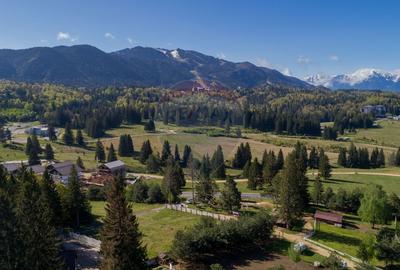 Poiana Brașov | teren cu panoramă largă către munți - 4