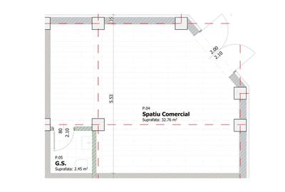 DE VÂNZARE - Spațiu comercial 35 mp, clădire NOUĂ, parter, zona CARTIER; - 3