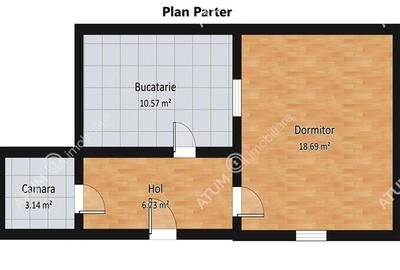 Casa cu 3 camere si teren 310 mp zona Trei Stejari din Sibiu - 8