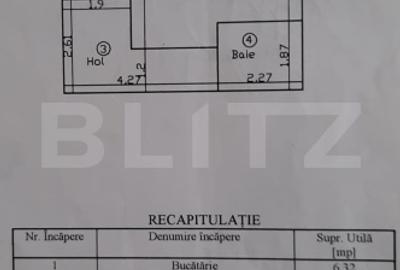 Apartament 1 cameră, 40 mp total, zona Nicolina - 9