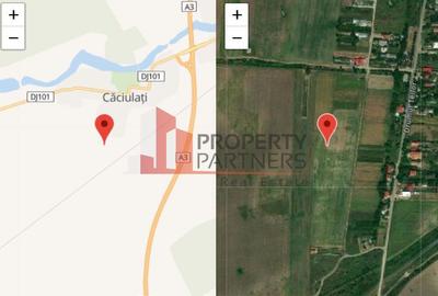 Teren pentru investitii rezidentiale, Moara Vlasiei, Caciulati, A3 - 2