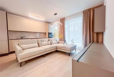 Apartament cu 2 camere semidecomandat, mobilat în Pipera