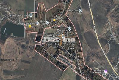 Teren Construcții extravilan de 659 mp, în Cornești