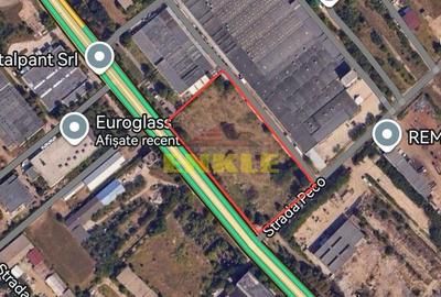 Vand teren intravilan 13629 mp  deschidere 150 ml la Calea Nationala - 2