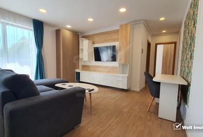 Apartament cu 2 camere semidecomandat, mobilat în Plopilor