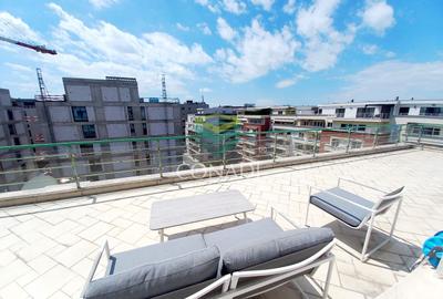 Apartament tip penthouse cu 3 camere de inchiriat Nordului / Herastrau - 19