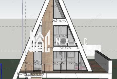 Cabană A-Frame | Porumbacu de Sus | 3 camere | 153 MPU | Castelul de Lut - 10