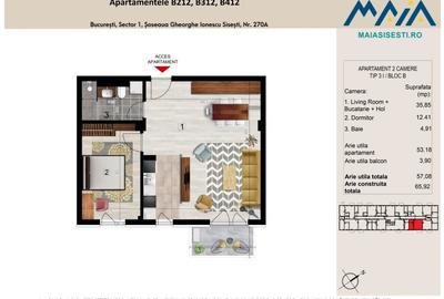 2 CAMERE | FINISAJE PREMIUM | BANEASA | BUCURESTI SECTOR 1 | LANGA METROU - 11