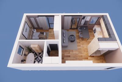 Apartament 2 camere, langa Shopping City, etaj 3, bloc cu lift, parcare. - 13