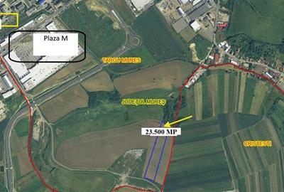 Teren de vanzare in Tg Mures23.500 mp - 1