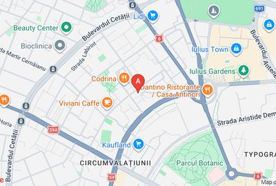 Apartament cu 2 camere nedecomandat, mobilat în Circumvalațiunii