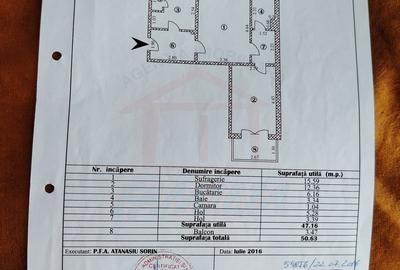 Inchiriere apartament semidecomandat 2 camere, Mazepa 1 - 8